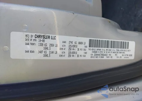 2009 Dodge Grand Caravan Se from USA, damaged, VIN 2D8HN44E79R564833